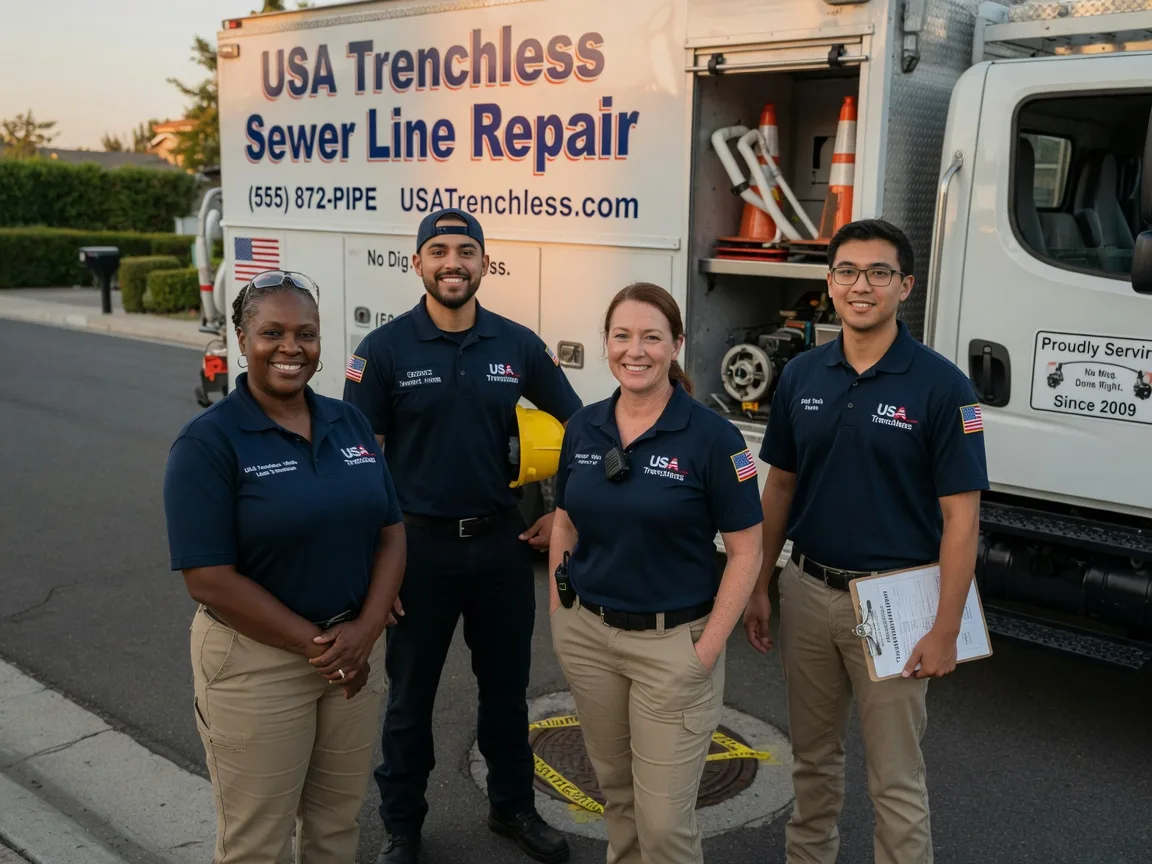 Sewer Line Repair company in Lopeno, TX